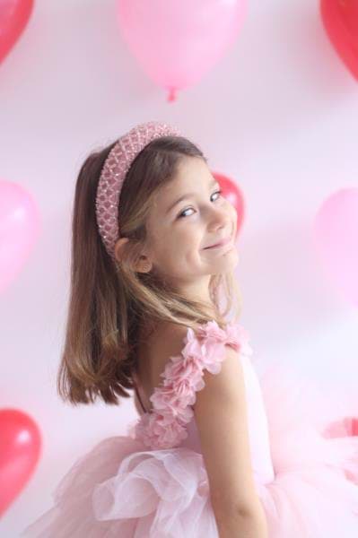 Blossom Tutu Dress Powder Pink resmi