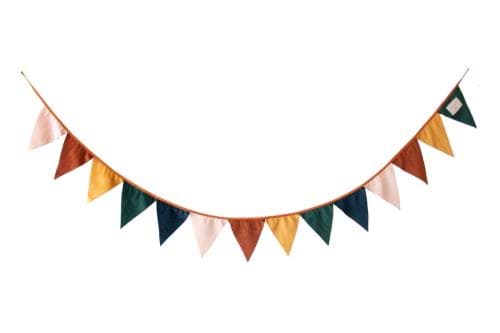 Kumaş Garland Süs, Savanna Sunset resmi