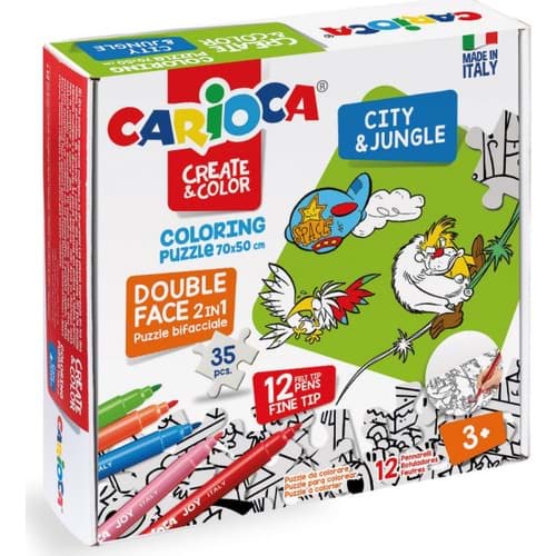 Boyanabilir Puzzle City & Jungle resmi