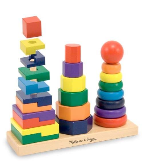 Ahşap Geometrik Kuleler resmi