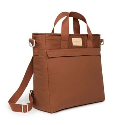 ‘Baby On The Go’ Su Geçirmez Anne Sırt Çantası - Clay Brown resmi