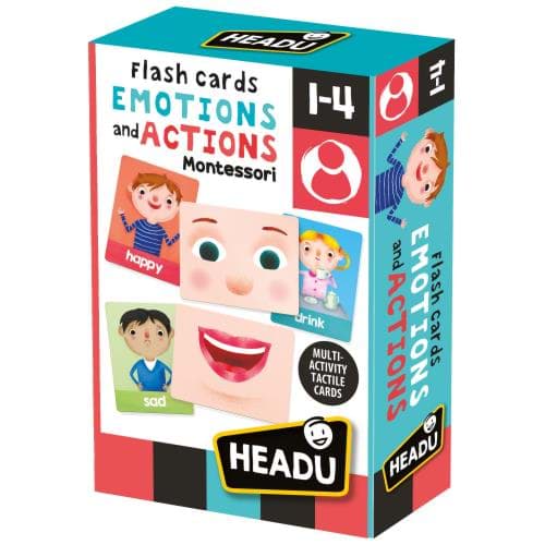 Flashcards Emotions And Actions Montessori resmi
