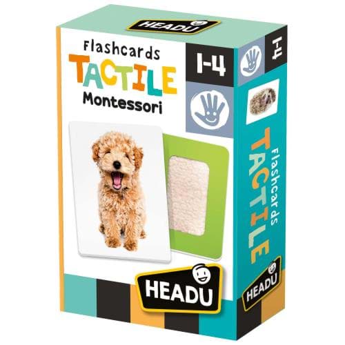 Flashcards Tactile Montessori resmi