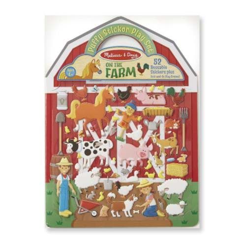 Kabartmalı Çıkartma Kitabı - Çiftlik resmi