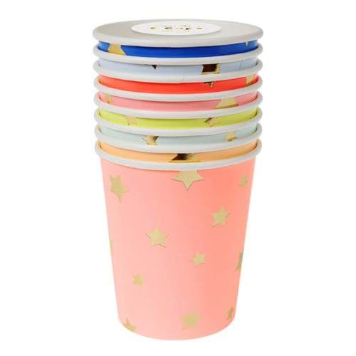 Multicolor Yıldızlı Bardak resmi