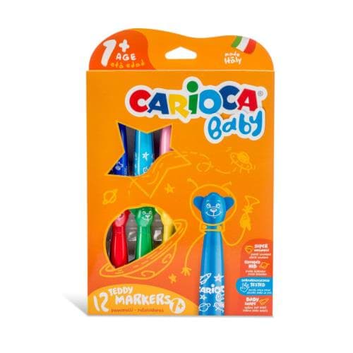 Teddy Jumbo Süper Yıkanabilir Boya Kalemi 12’li resmi