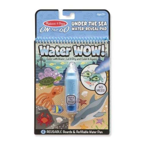 Water Wow! Su ile boyama Kitabı - Deniz resmi