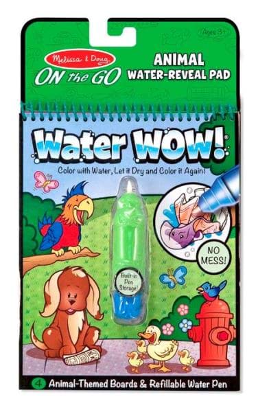 Water Wow! Su ile Boyama Kitabı - Hayvanlar resmi