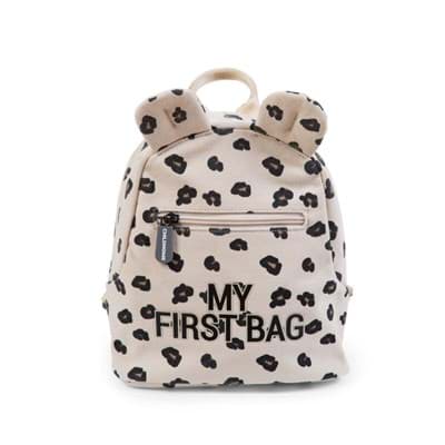 My First Bag Çanta, Kanvas Leopard resmi