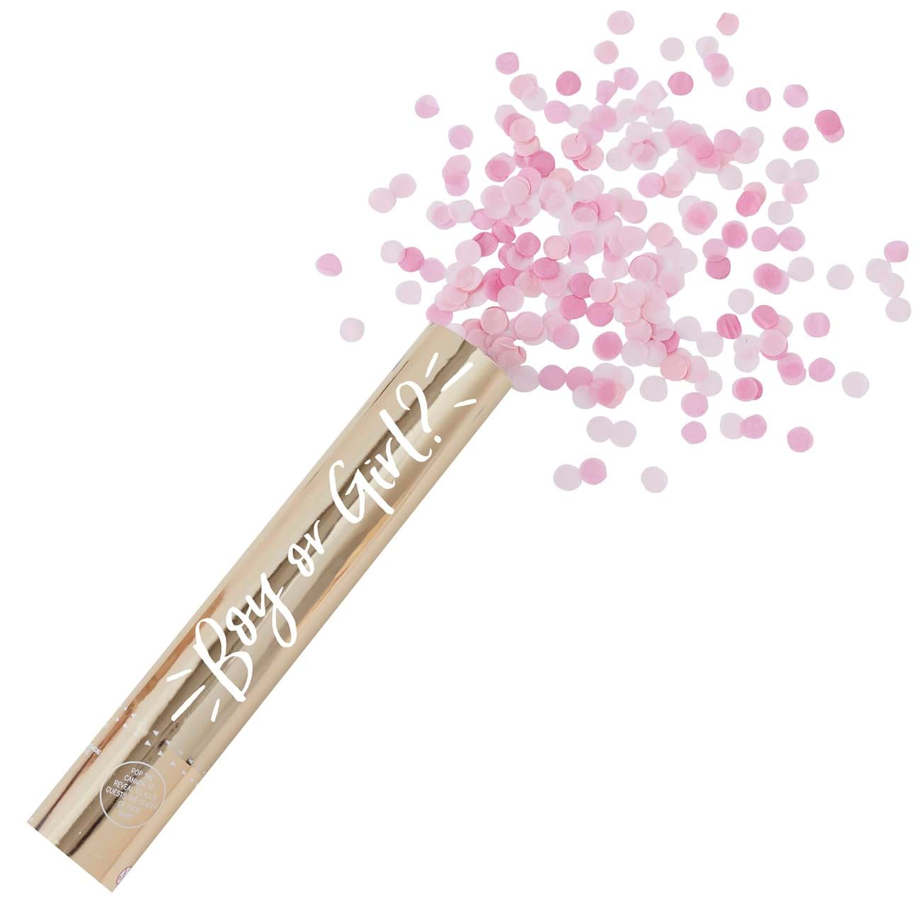 Cinsiyet Konfeti (L) (Pembe) resmi