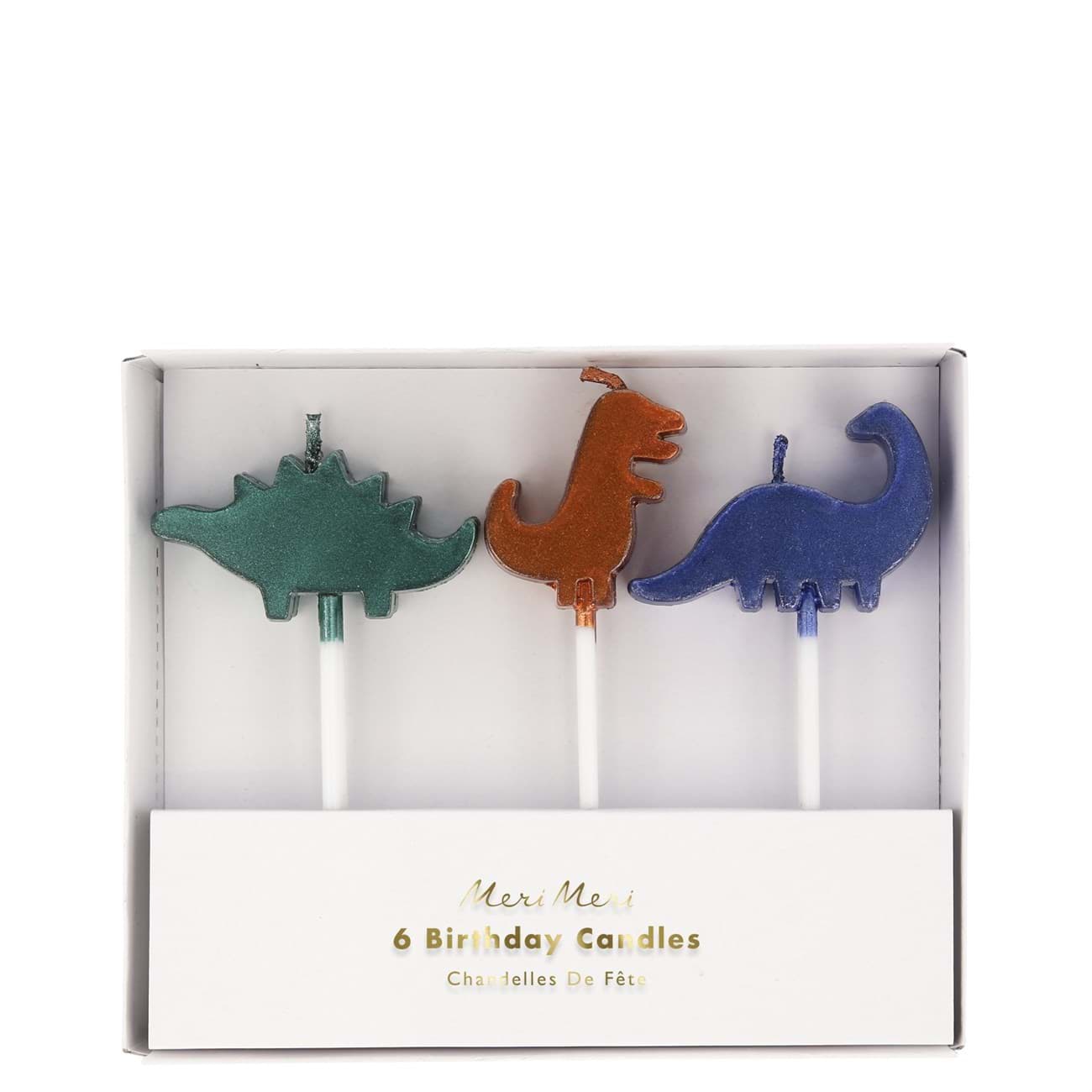 Dinozor Mum (6'lı) resmi