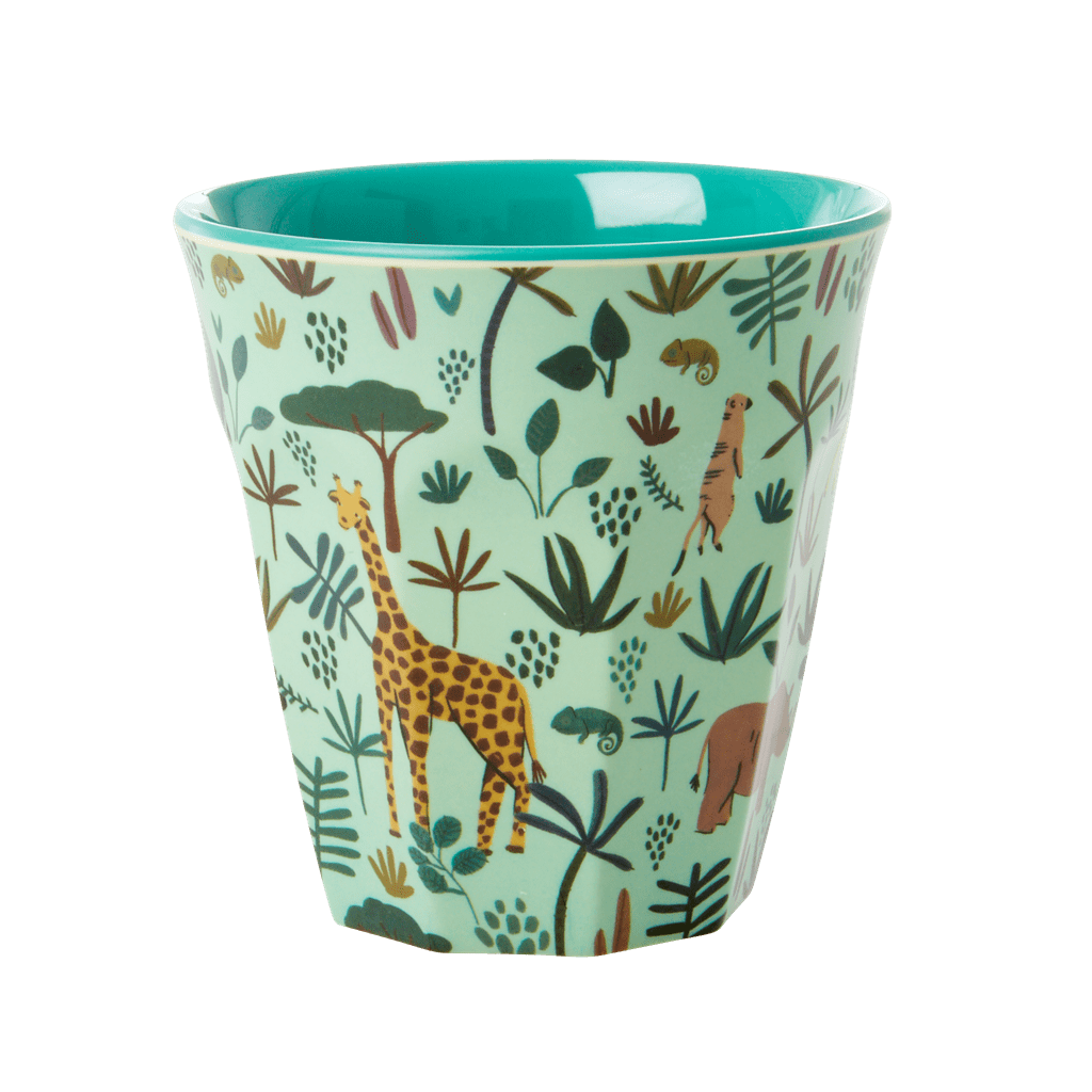 Melamin Orta Boy Bardak - Jungle Green resmi