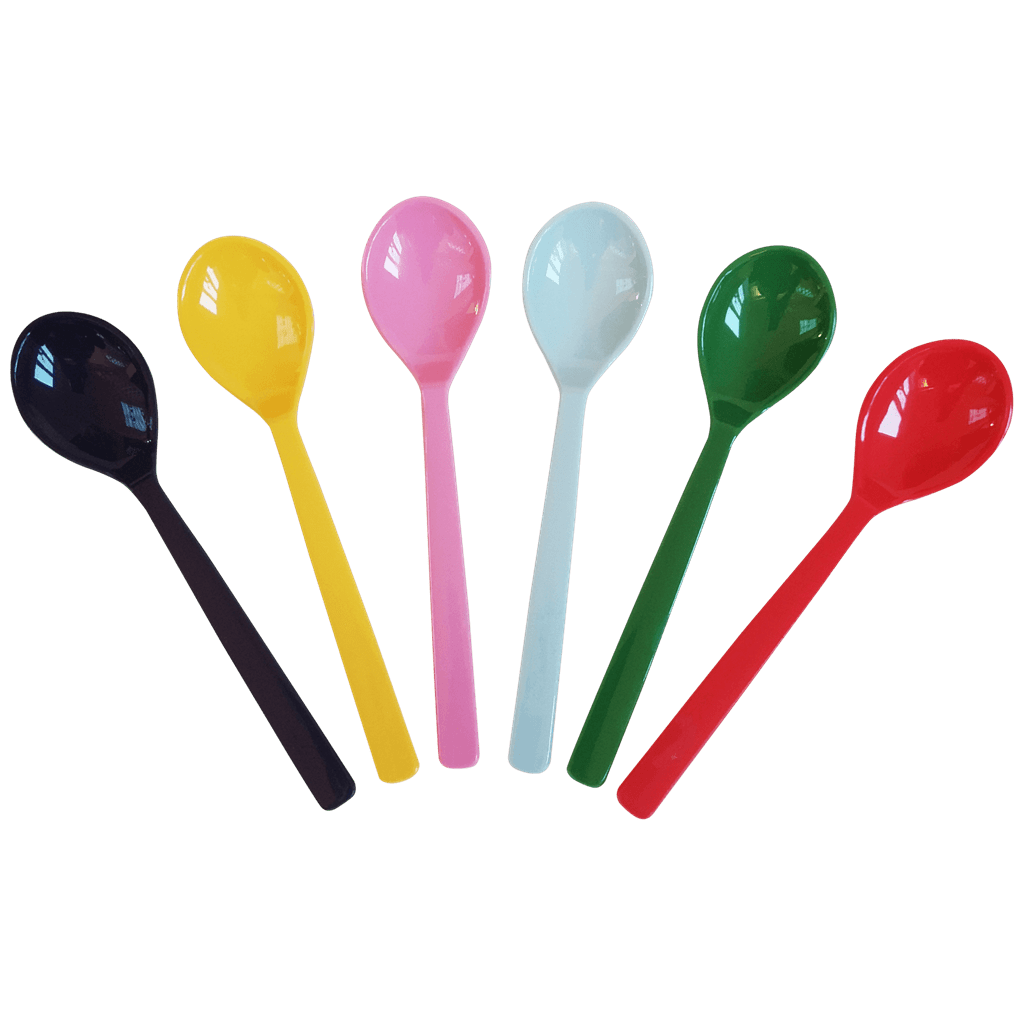Melamin 6'lı Küçük Kaşık Set resmi