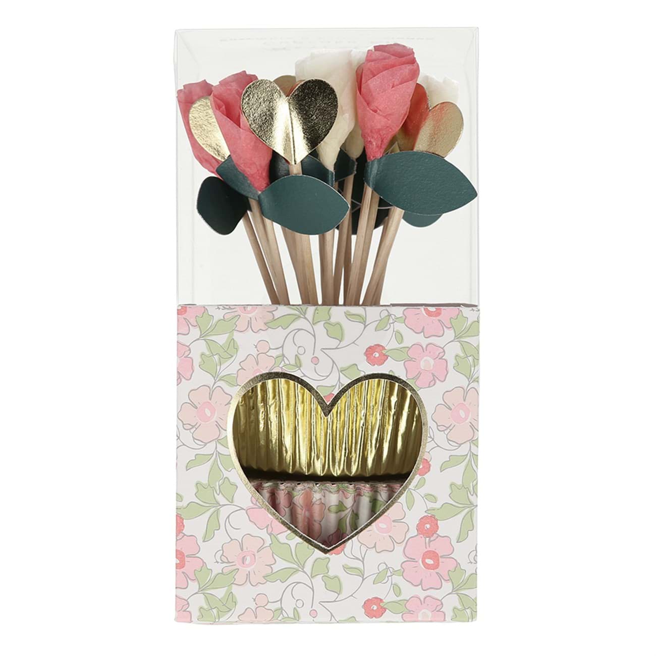 Kalp Cupcake Kiti resmi
