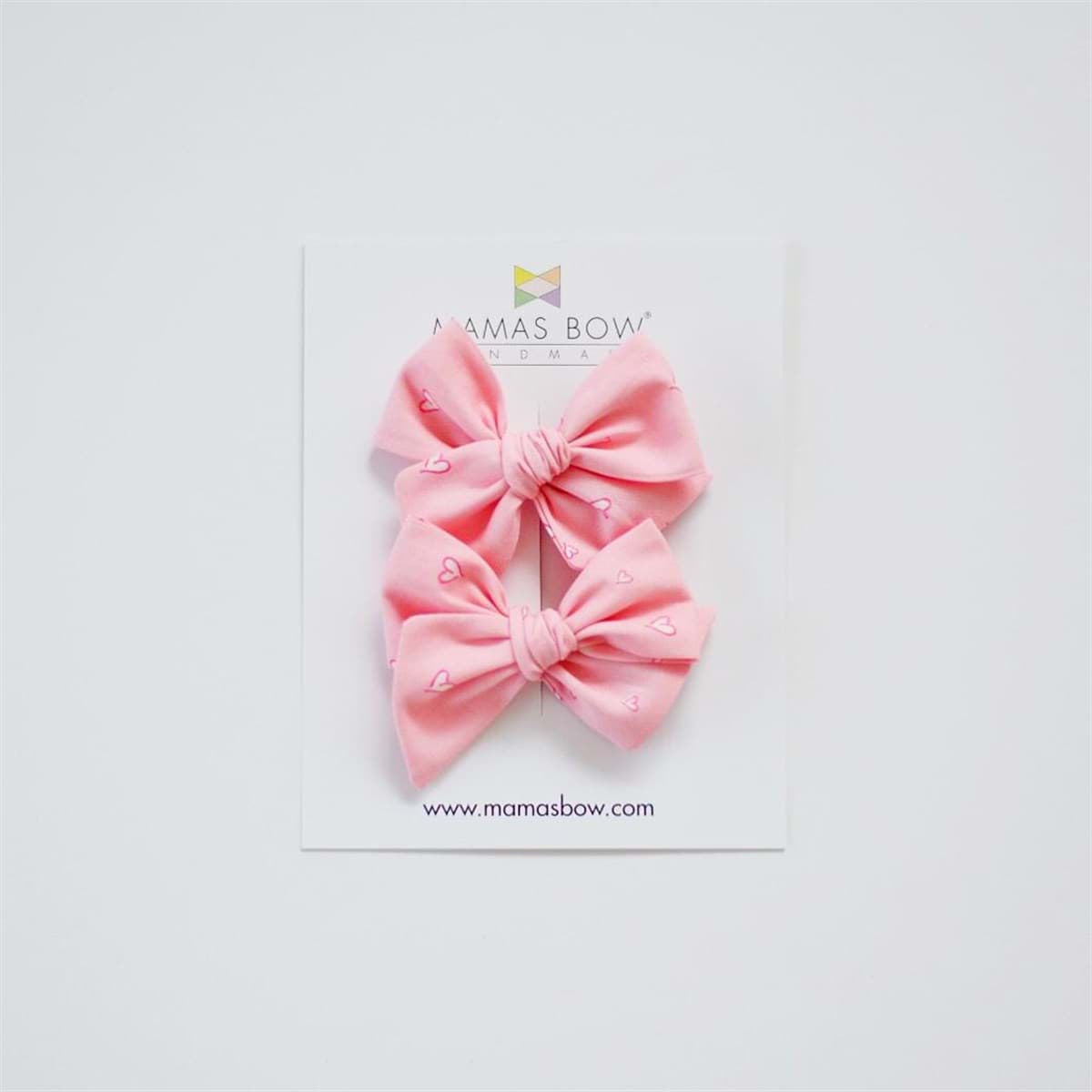 Mini Fırıldak Klips Set - Heart resmi