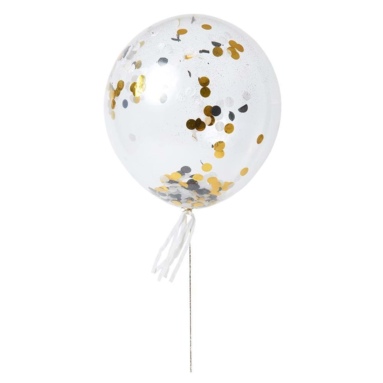 Parıltılı Konfeti Balon resmi
