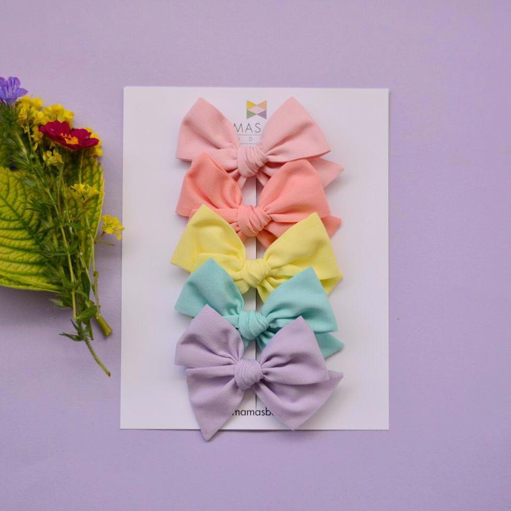 Mini Fırıldak Klips Set - Pastel resmi