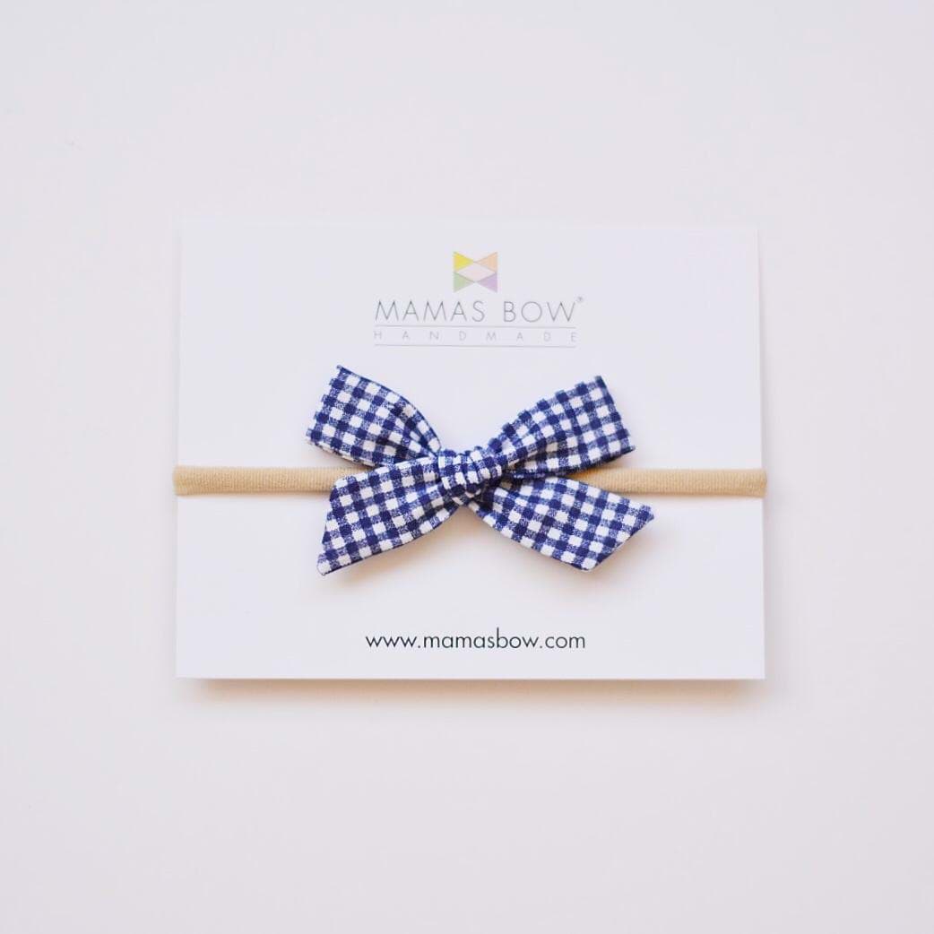 Kurdele Bant - Navy Plaid resmi