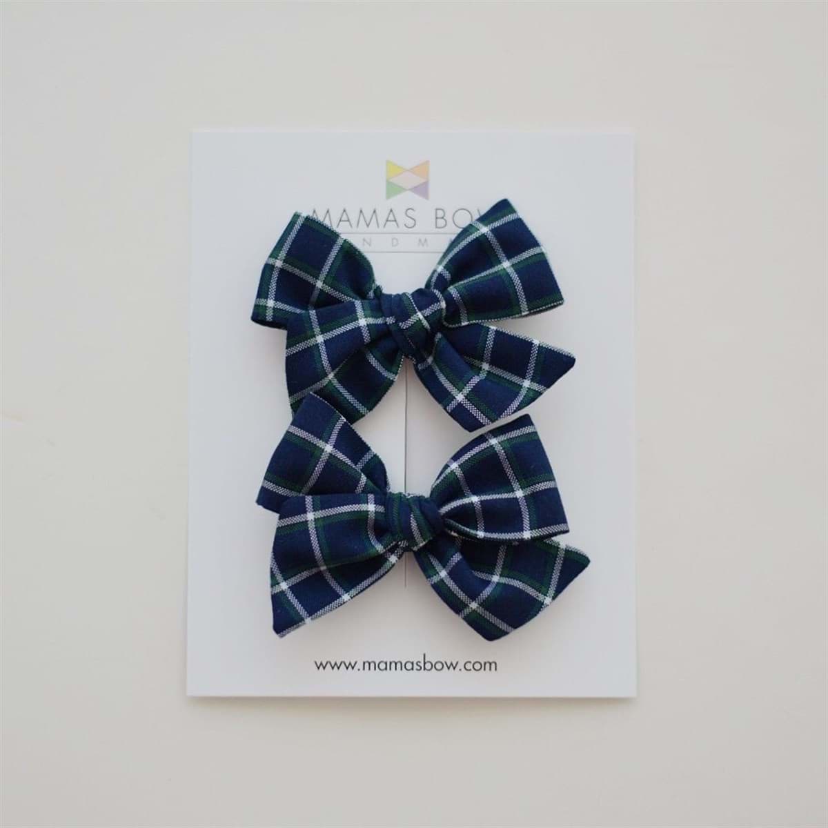 Kurdele Set - Navy Plaid resmi