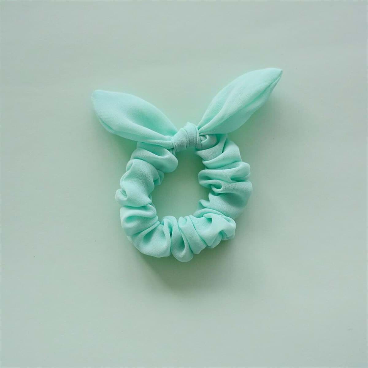Scrunchie- Mint resmi