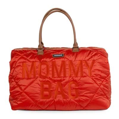 MOMMY BAG, ANNE BEBEK BAKIM ÇANTASI PUFFY, KIRMIZI resmi