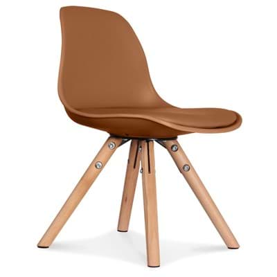 İskandinav Çocuk Sandalyesi / Caramel resmi