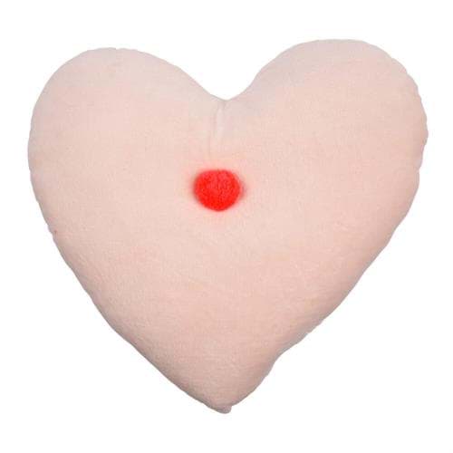 Açık Pembe Kalp Yastık resmi